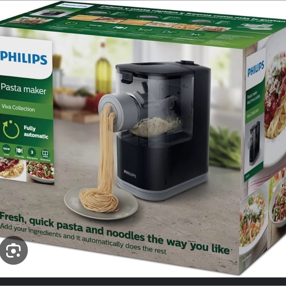 Philips Compact Pasta Maker - Black